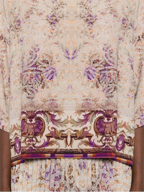 Blusa in seta stampata Pierre Louis Mascia Pierre Louis Mascia | ADANASTR/SV-CMC10471518202/101